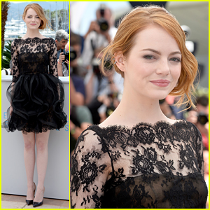 Emma Stone Gets Glam for 'Irrational Man' Cannes Festival Photo Call!