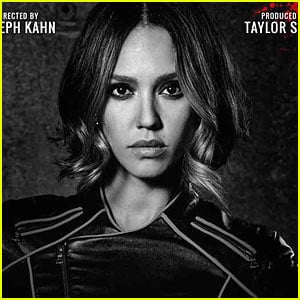 Jessica Alba Plays Domino in Taylor Swift's 'Bad Blood' Music Video