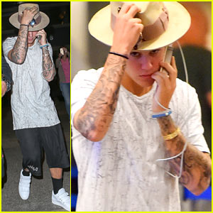 Justin Bieber Jets to L.A. After 'Zoolander 2' Filming