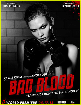 Karlie Kloss Joins Taylor Swift's Star Studded 'Bad Blood' Video