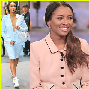 Kat Graham Sends Love To Fans While Out in NYC