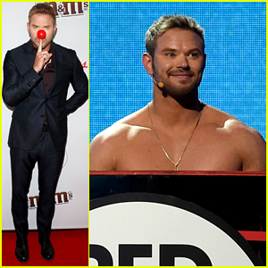 Kellan Lutz Goes Shirtless for Charity!