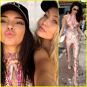 Kendall Jenner Gathered the Ultimate Girls Group in Monaco with Gigi Hadid!