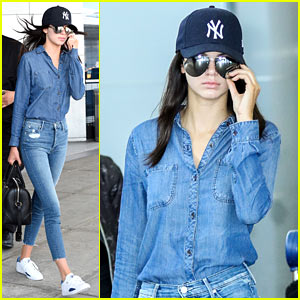 Kendall Jenner Arrives in New York for Met Gala!