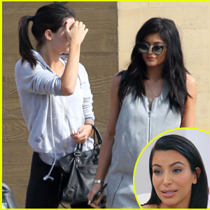 Kendall & Kylie Jenner Talk With Teary Kim Kardashian About Dad Bruce's Transition (Video)