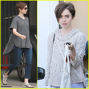 Lily Collins Encourages People to Live the High Life Sometimes