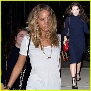 Lorde & Jennifer Lawrence Keep Their Friendship Going Before the Met Gala