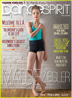 Maddie Ziegler To 'Dance Spirit' Mag: I Feel Like 'Hannah Montana'