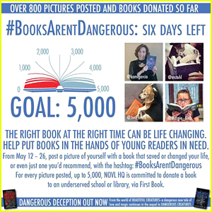 Authors Kami Garcia & Margaret Stohl Launch #BooksArentDangerous Initiative - Learn About It Here!