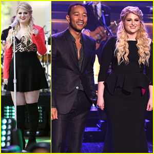 Meghan Trainor Hits The Stage With John Legend On 'The Tonight Show' - Watch Here!