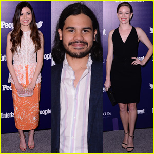 Miranda Cosgrove Joins 'The Flash' Stars at Upfronts Party in NYC