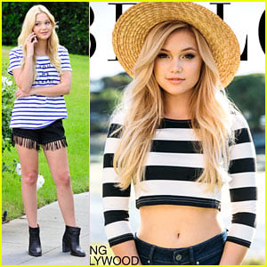 Olivia Holt Shows Off Midriff On Bello Mag's Young Hollywood Cover May 2015