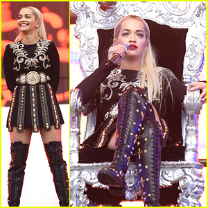 Rita Ora Takes Her Throne At Radio 1's Big Weekend