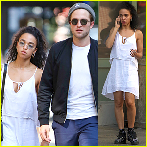 Robert Pattinson & FKA twigs Look Perfect Together During Casual NYC Outing