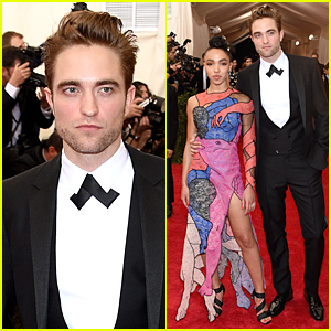 Robert Pattinson & FKA twigs Make First Public Red Carpet Appearance at Met Gala 2015
