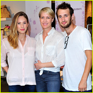 Dylan & Hopper Penn Support Their Mom At Her Fashion Line Launch