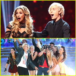 Ross Lynch, Jordan Fisher & Grace Phipps Just 'Gotta Be Me' At 'Dancing With The Stars' - See Their Performance Pics!