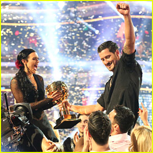 Rumer Willis & Val Chmkerkovskiy Celebrate Winning 'Dancing With The Stars' Season 20 - See The Pics!