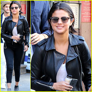 Selena Gomez Is All Smiles for Sunday Church!
