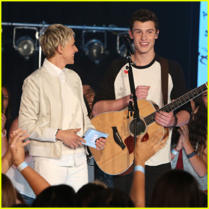 Shawn Mendes Surprises a Fan on 'Ellen' (Video)