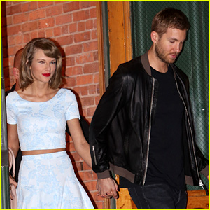 Taylor Swift Dines in Little Italy with Boyfriend Calvin Harris