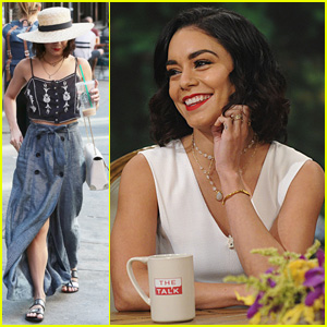 Vanessa Hudgens Stops by 'The Talk' to Discuss Her Role in Broadway's 'Gigi' (Video)