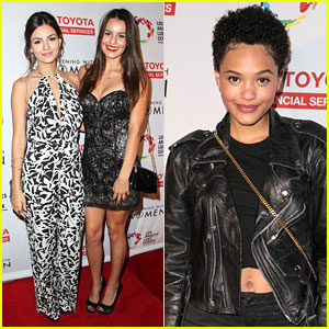 Victoria Justice & Sister Madison Step Out For 'An Evening With Women' At LGBT Center