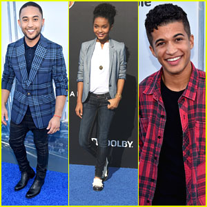 Tahj Mowry & The Casts of 'black-ish' & 'Teen Beach 2' Find Their Way To 'Tomorrowland'