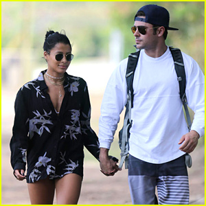 Zac Efron Holds Hands with Sami Miro in Hawaii