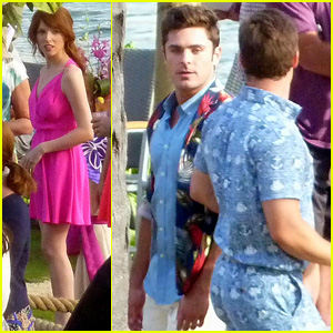 Zac Efron & Anna Kendrick Kick Week Off With 'Mike and Dave Need Wedding Dates' Filming
