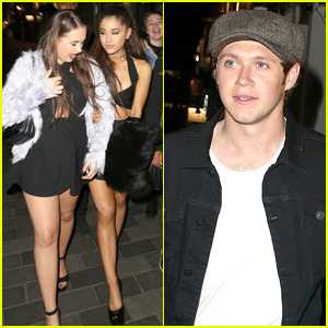 Ariana Grande & Niall Horan Hang Out in London - Pics & Video!