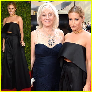 Ashley Tisdale Brings Mom Lisa To Tony Awards 2015