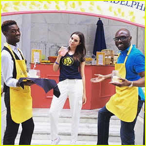 Bailee Madison Teams With Alex's Lemonade Stand To Inspire & Spreads Awareness of Pediatric Cancer in Philadelphia