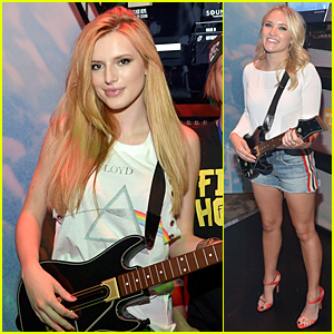 Bella Thorne & Emily Osment Are Guitar Hero Fans at E3