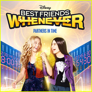 Lauren Taylor & Landry Bender Go Time Traveling In 'Best Friends Whenever' Exclusive Poster - See It Here!