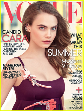 Cara Delevingne Covers July Issue of 'Vogue': 'Modeling Is The Opposite Of Real'