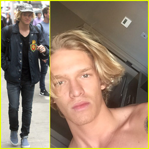 Cody Simpson Got a Tattoo on His Shoulder!