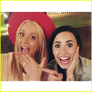 Demi Lovato Witnessed Iggy Azalea Getting Engaged!
