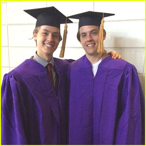 Cole & Dylan Sprouse Switched Places & Fooled Everyone at NYU Graduation!