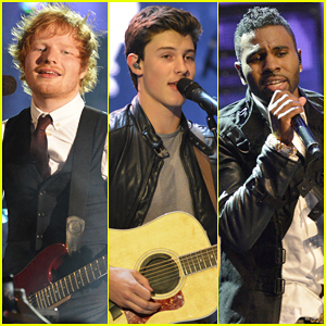 Ed Sheeran, Shawn Mendes, & Jason Derulo Perform Their Hits at MuchMusic Video Awards 2015 - Watch Here!