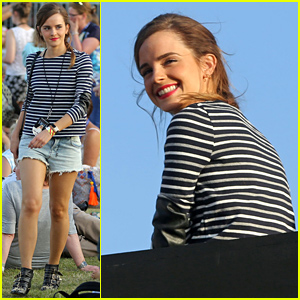 Emma Watson Checks Out Taylor Swift's London Concert!