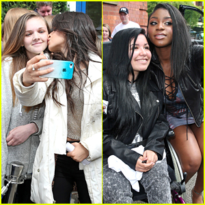 Fifth Harmony Spread The Love To Fans At Capital Radio in Leeds