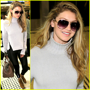 Gigi Hadid Lands in Brazil After Spending More Time with Joe Jonas