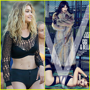 Gigi Hadid Shows Off Bra & Underwear For Calvin Harris' Music Video