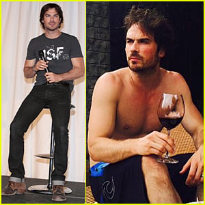Ian Somerhalder Shares Another Hot Shirtless Pic From Honeymoon