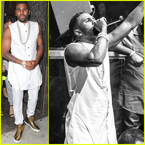 Jason Derulo Celebrates New Album 'Everything Is 4' With Los Angeles Party