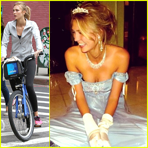 Karlie Kloss Is The Spitting Image Of Cinderella in Moscow!