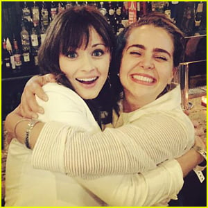 Mae Whitman & Alexis Bledel Have Adopted Each Other!