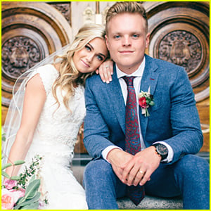 Dancing With The Stars' Lindsay Arnold Married High School Sweetheart Sam Cusick & It Was The Most Gorgeous Wedding Ever - See Pics!