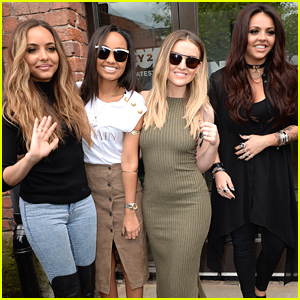 Little Mix Continue Radio Tour in Manchester